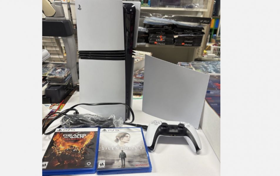 Sony PlayStation 5 Pro Digital PS5 2TB White Full Combo Console