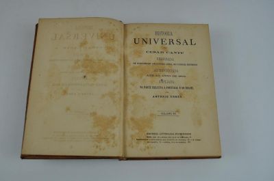 História Universal de César Cantu de 1879 (20 Volumes)