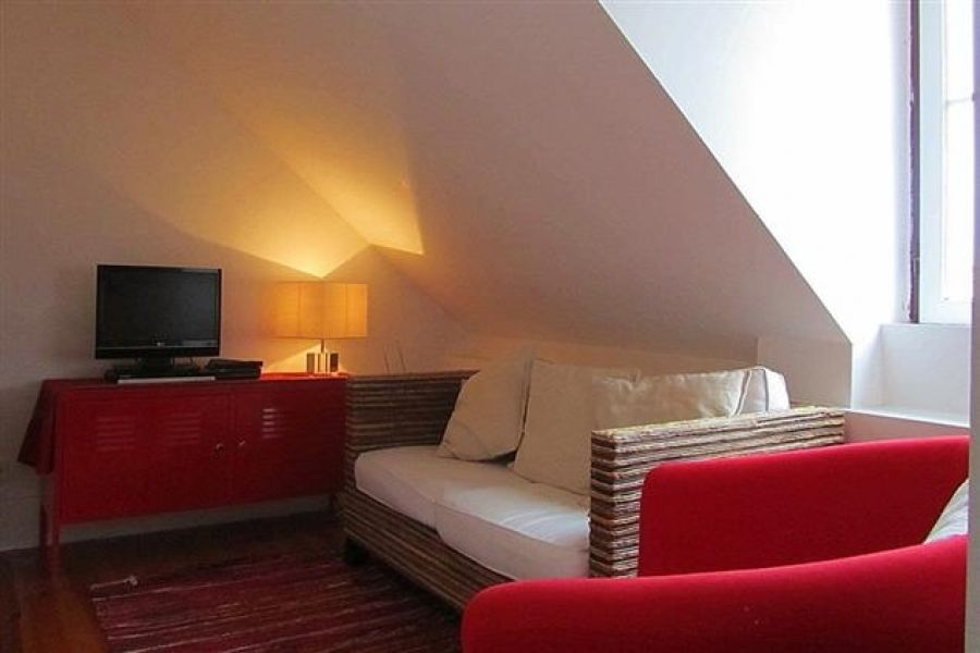 Charmoso apartamento no coração de escadas