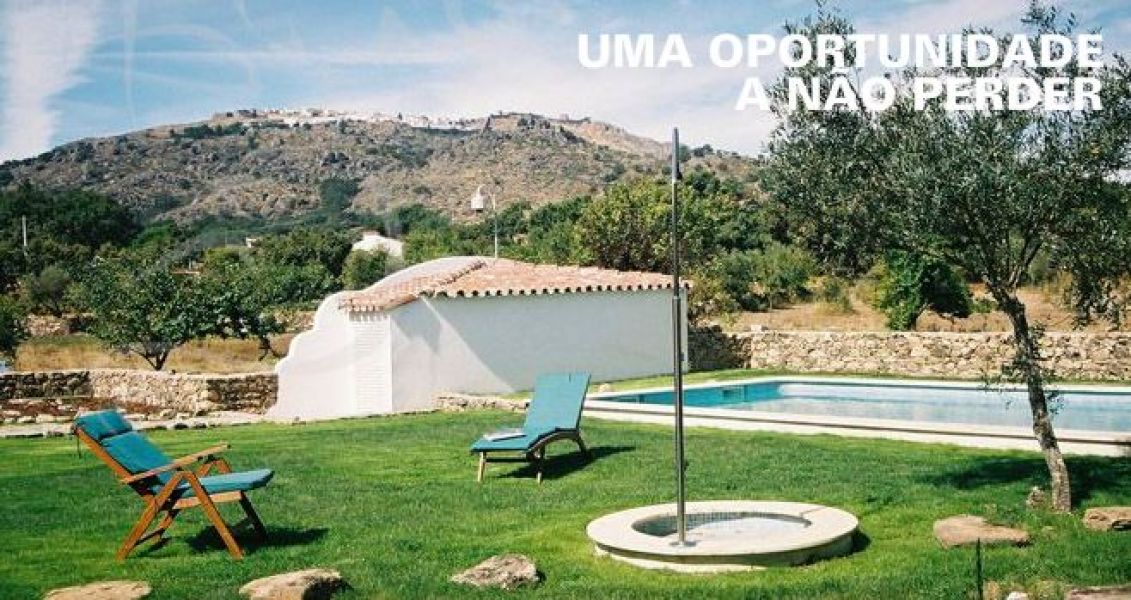 Casa de Campo com Piscina - vista para vila medieval de Marvão - 10p