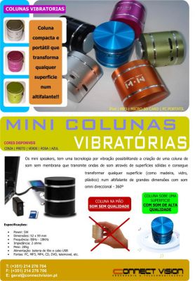 Mini Colunas Portáteis