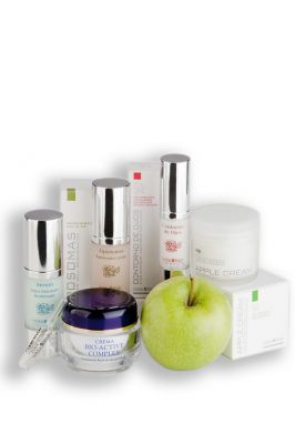 Cosmeticos enriquecidos con extractos de frutas