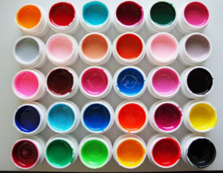 Gel de cor áunidade a partir de 3€