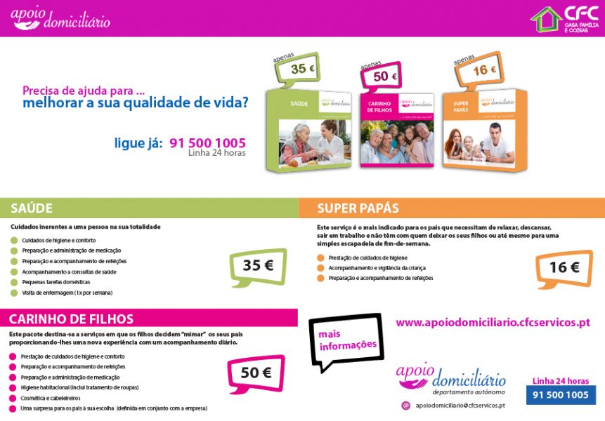 CFC - Apoio domiciliário - Porto