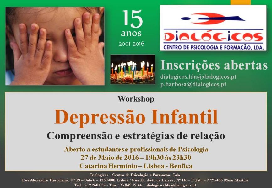 A depressão infantil - Compreensão e estratégias de relação