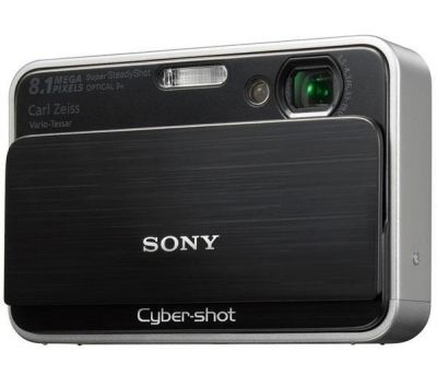 Máquina fotográfica - Sony Cyber Shot DSC-T2 Black