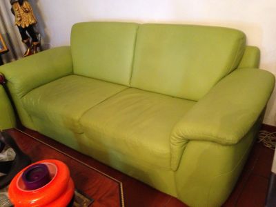 Sofá em pele