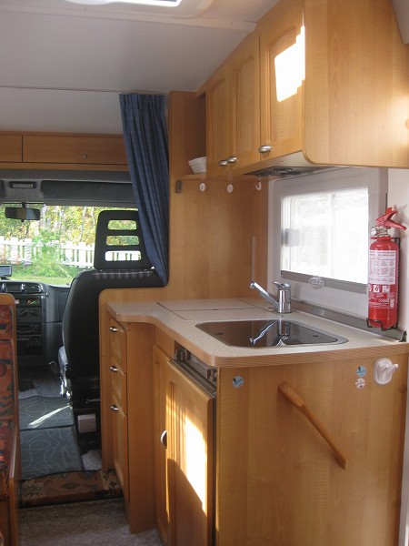 Caravana Bürstner T 600 calor de frigorífico