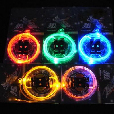 Cordões para sapatos em LED