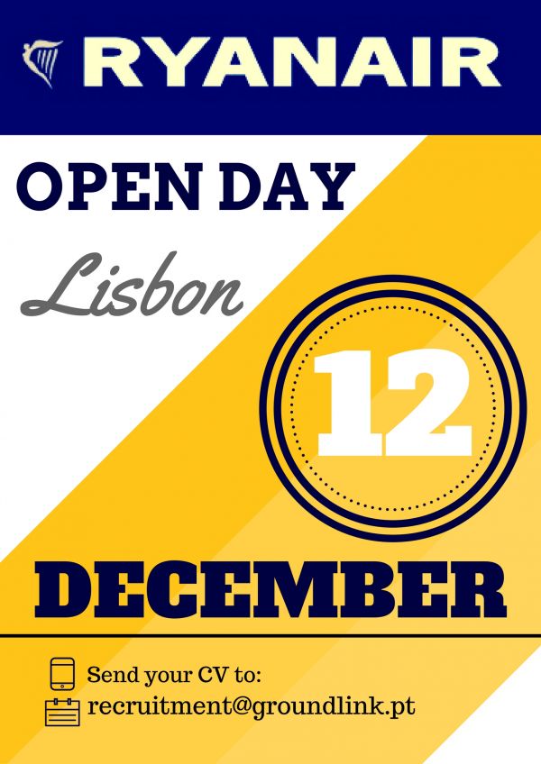 Seleção de Assistentes de Bordo – Lisboa