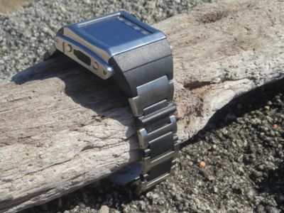 Relogio Telefone Móvel de Pulso Aço GSM Bluetooth Radio FM