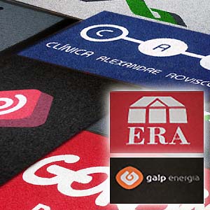 tapetes personalizados para a sua empresa