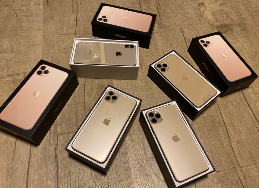 Apple iPhone 11 Pro 64GB = $500, iPhone 11 Pro Max 64GB = $550,iPhone 11  64GB =  $450